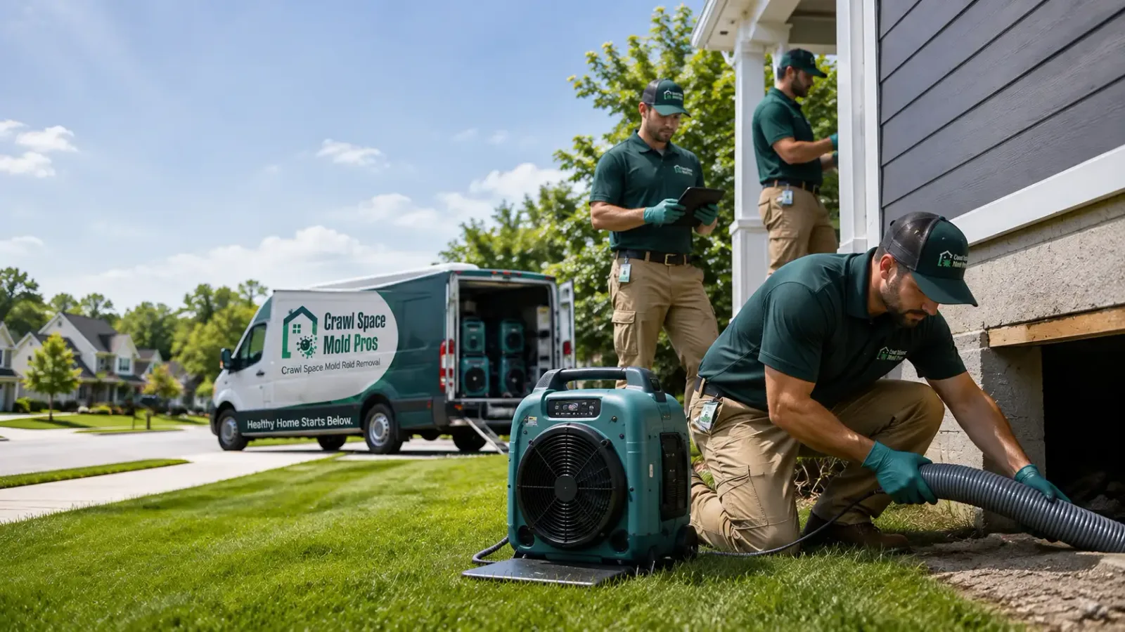 Crawl Space Mold Removal in Yucaipa, CA